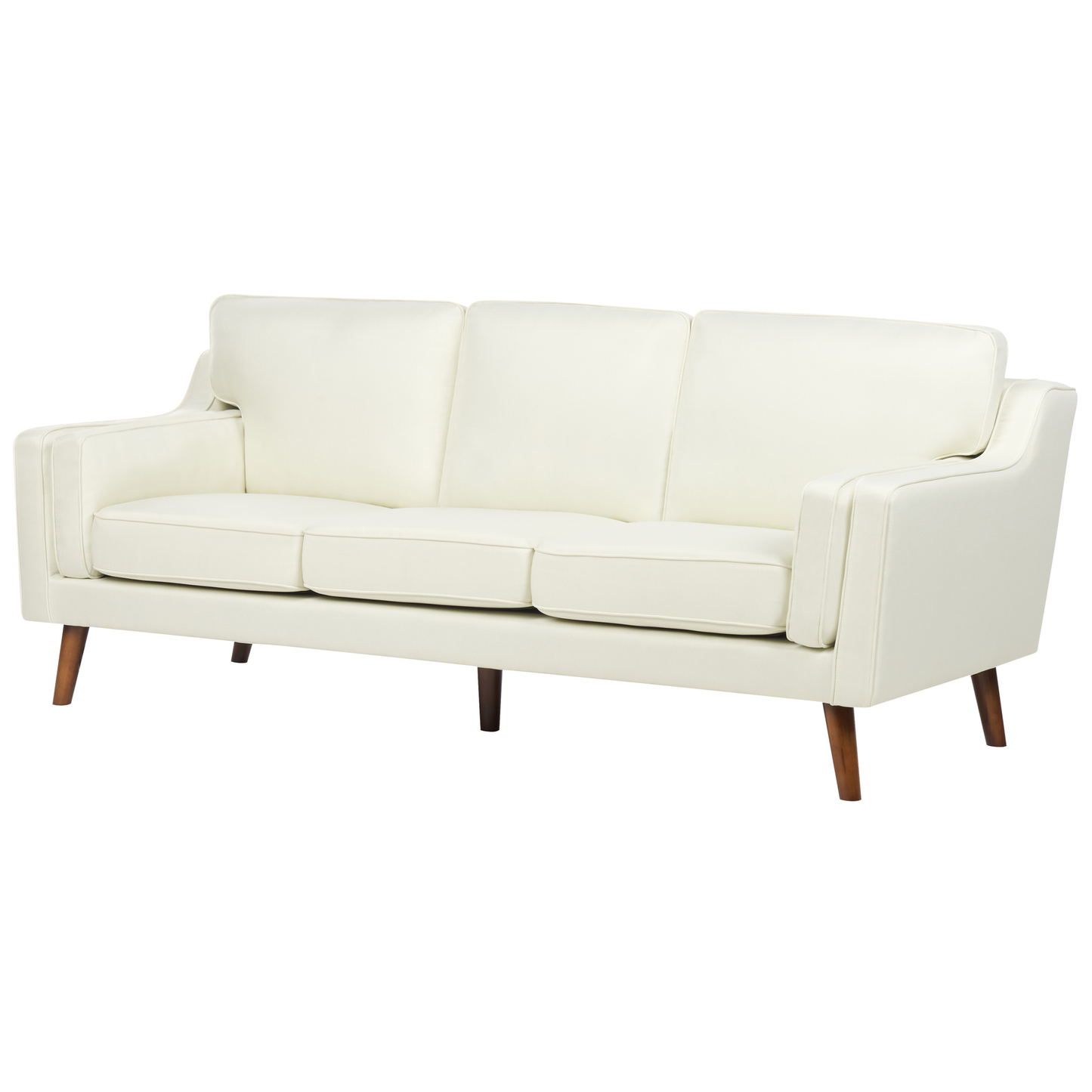 3-Sitzer Sofa cremeweiss LOKKA