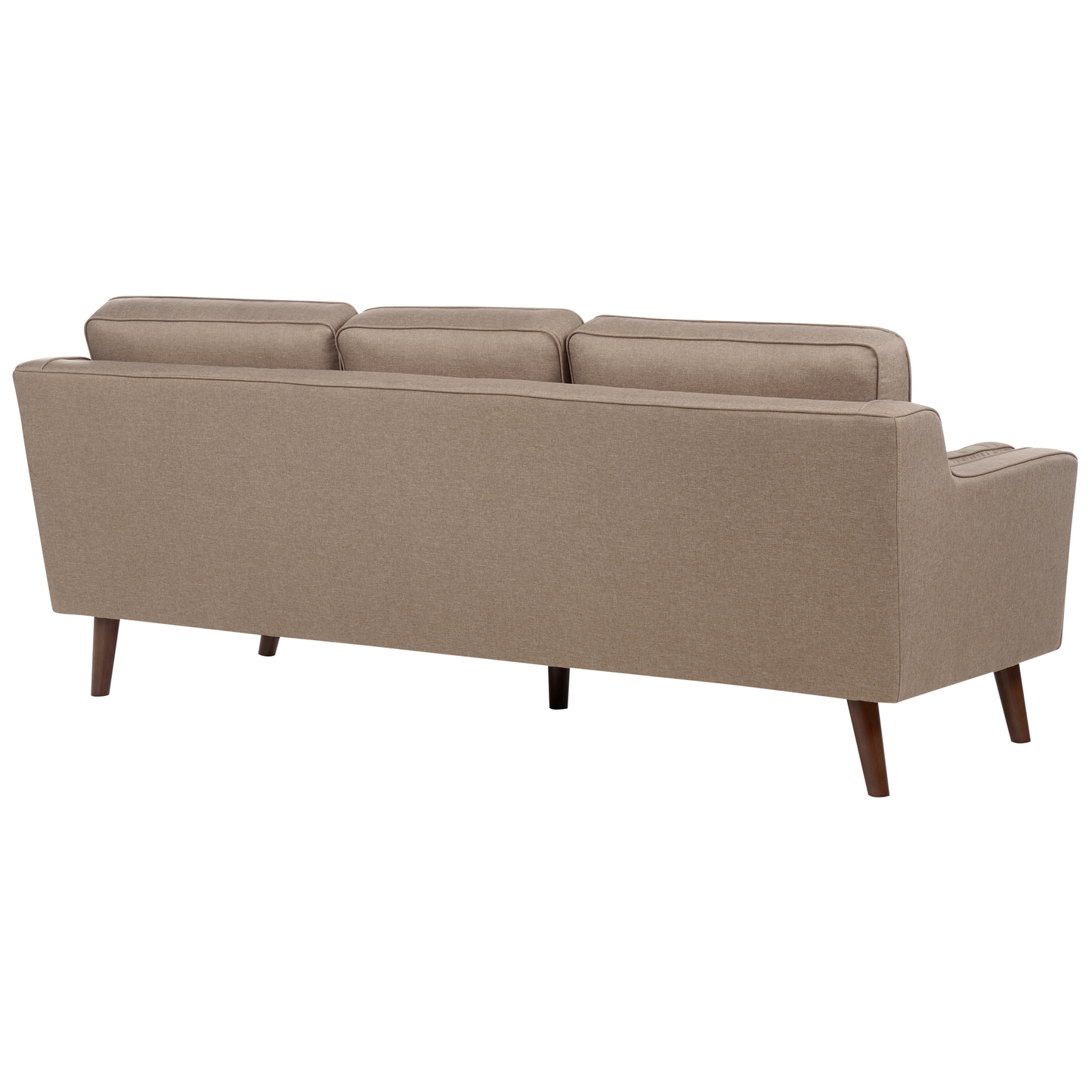3-Sitzer Sofa hellbraun LOKKA