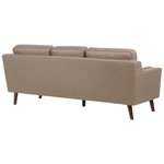 3-Sitzer Sofa hellbraun LOKKA