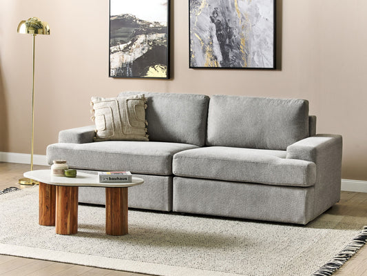 3-Sitzer Sofa hellgrau ALLA