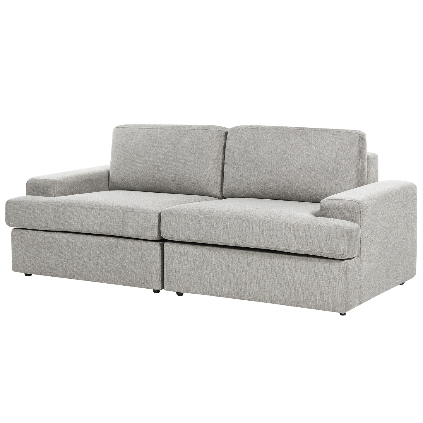 3-Sitzer Sofa hellgrau ALLA