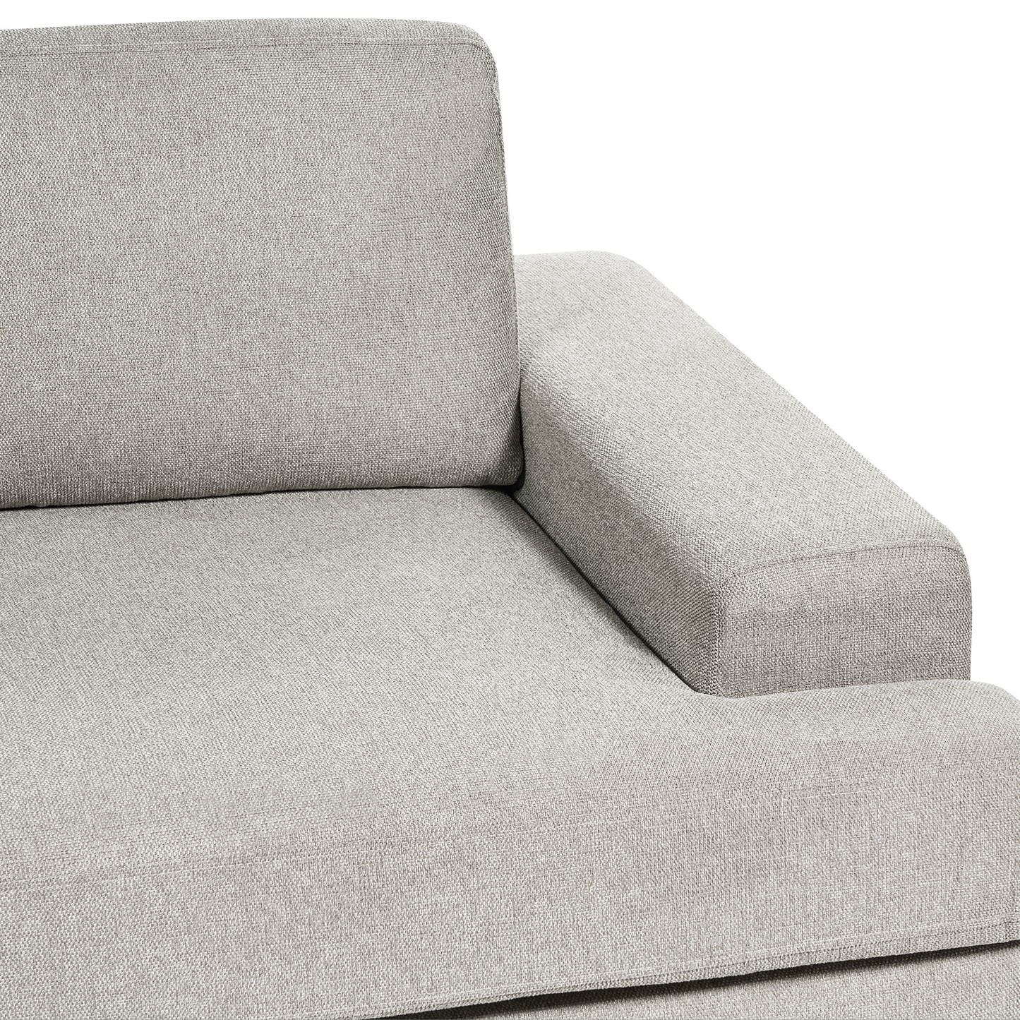 3-Sitzer Sofa hellgrau ALLA