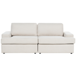 Sofa Set hellbeige 4-Sitzer ALLA