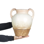 Dekovase BANTING Keramik 36 cm Hellbeige