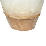 Dekovase BANTING Keramik 36 cm Hellbeige