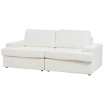 3-Sitzer Sofa Bouclé cremeweiss ALLA