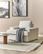 Sessel ALLA Bouclé Cremeweiss