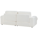 Sofa Set Bouclé cremeweiss 5-Sitzer ALLA