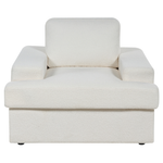 Sofa Set Bouclé cremeweiss 4-Sitzer ALLA