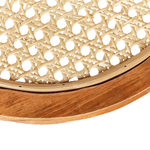 Dekotablett Rattan naturfarben rund ⌀ 40 cm CAMORTA