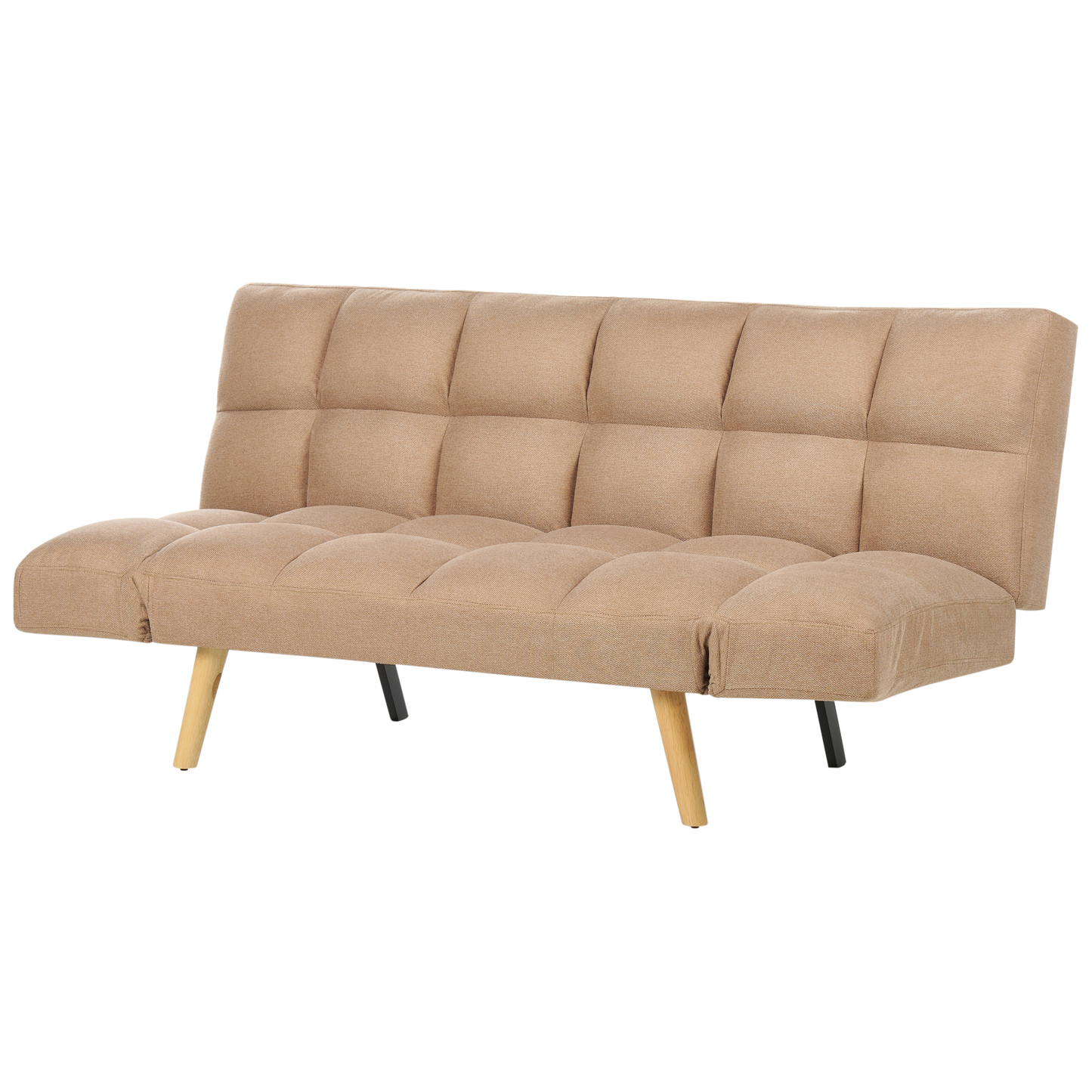 3-Sitzer Schlafsofa hellbraun INGARO