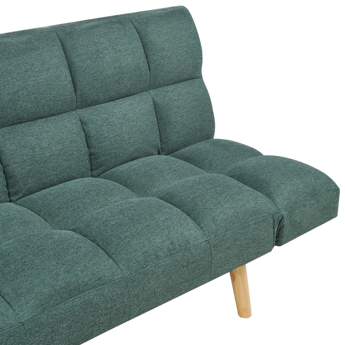 3-Sitzer Schlafsofa dunkelgrün INGARO