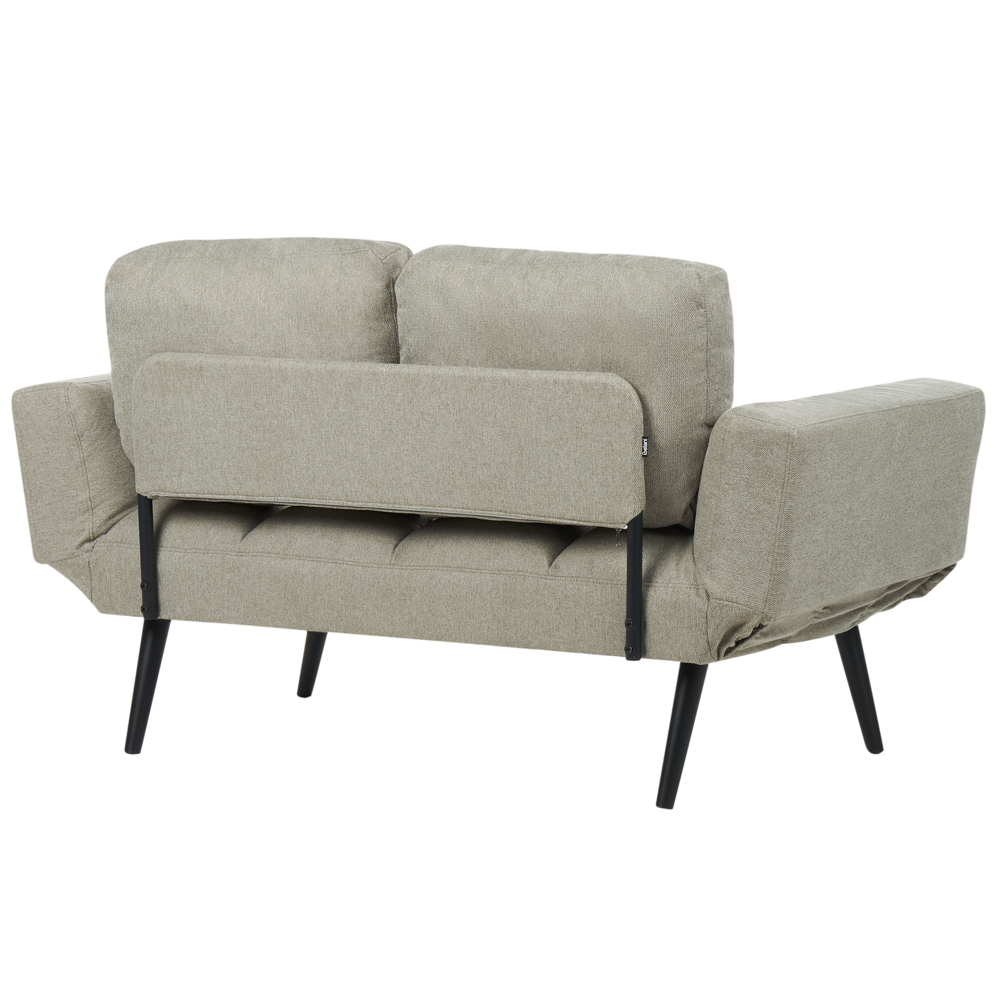 2-Sitzer Schlafsofa hellgrün BREKKE