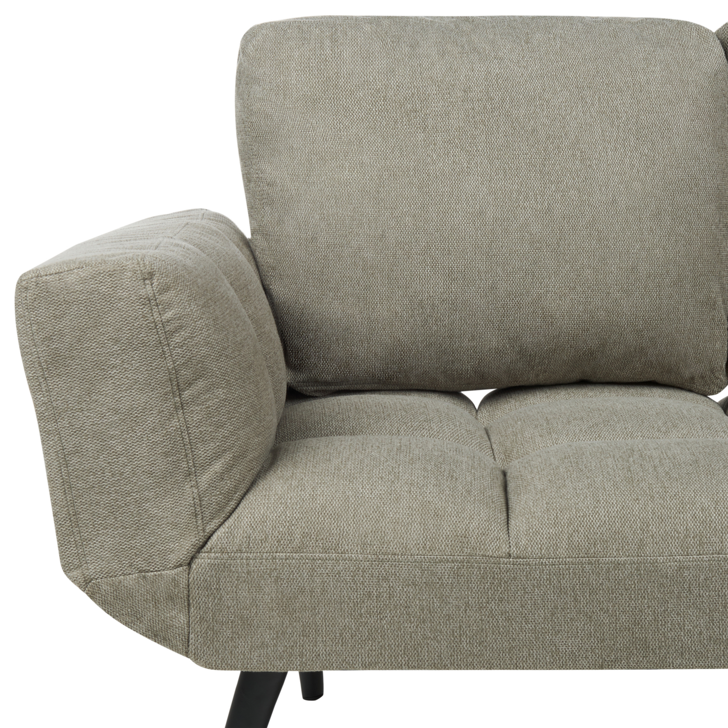 2-Sitzer Schlafsofa hellgrün BREKKE