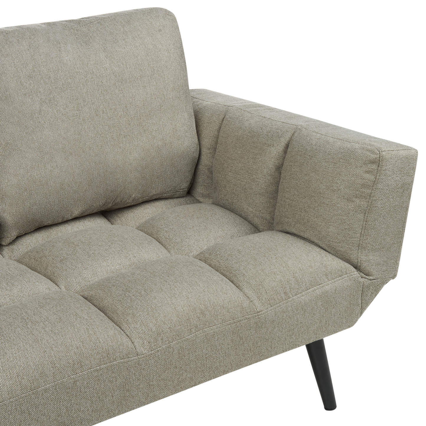 2-Sitzer Schlafsofa hellgrün BREKKE