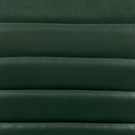 Set mit 2 Barstühlen LUCERNE Kunstleder drehbar Dunkelgrün