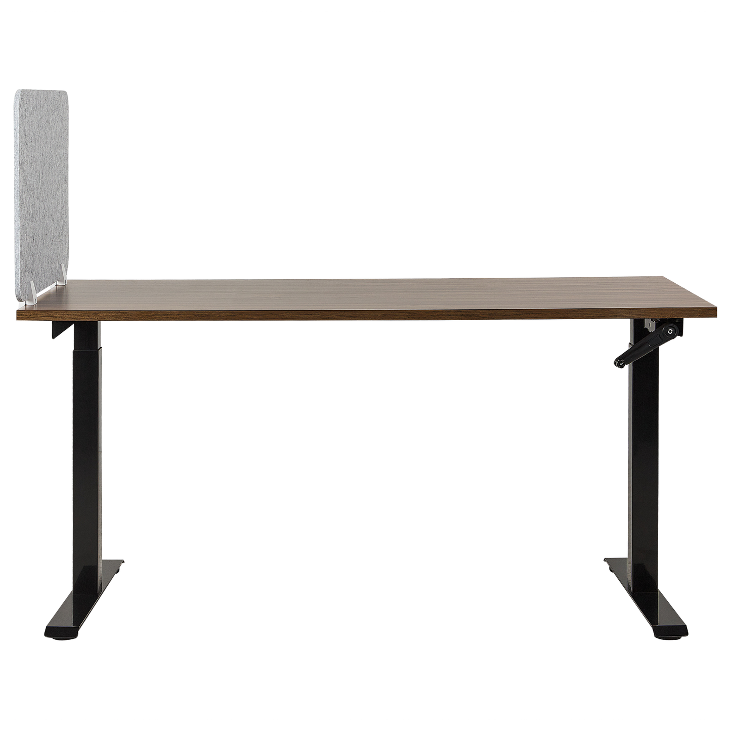 Schreibtischtrennwand hellgrau 72 x 50 cm SPLIT