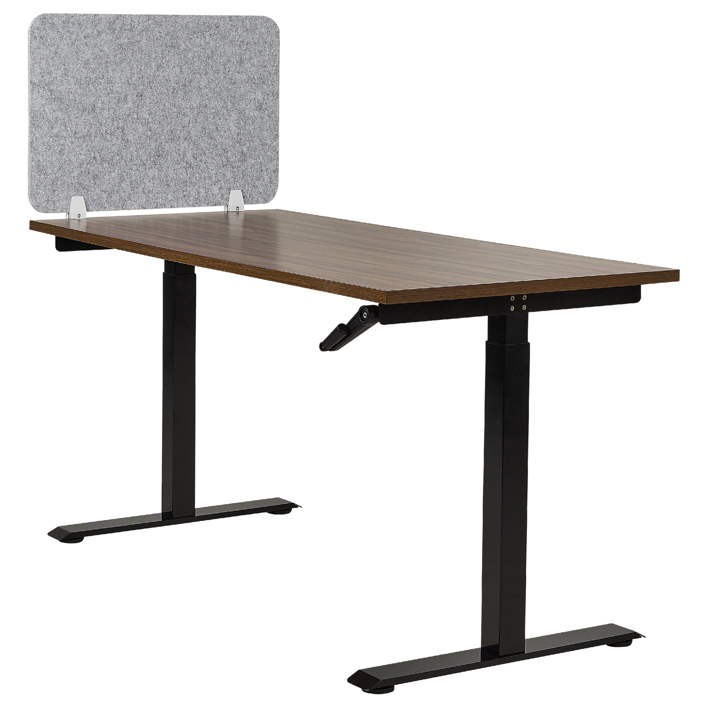 Schreibtischtrennwand hellgrau 72 x 50 cm SPLIT