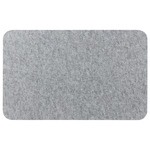 Schreibtischtrennwand hellgrau 80 x 50 cm SPLIT