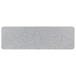 Schreibtischtrennwand hellgrau 160 x 50 cm SPLIT