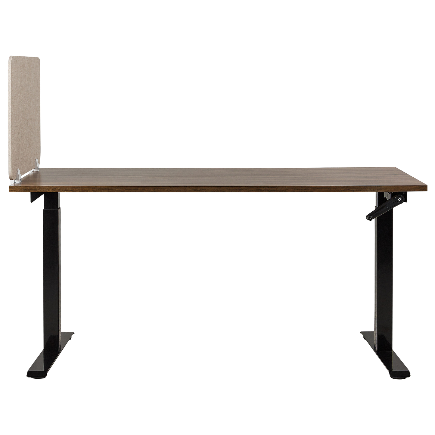 Schreibtischtrennwand beige 72 x 50 cm SPLIT