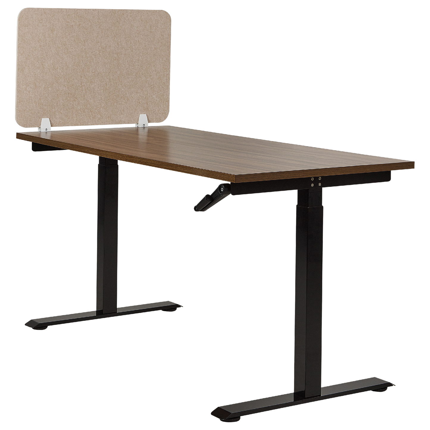 Schreibtischtrennwand beige 72 x 50 cm SPLIT