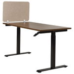 Schreibtischtrennwand beige 72 x 50 cm SPLIT