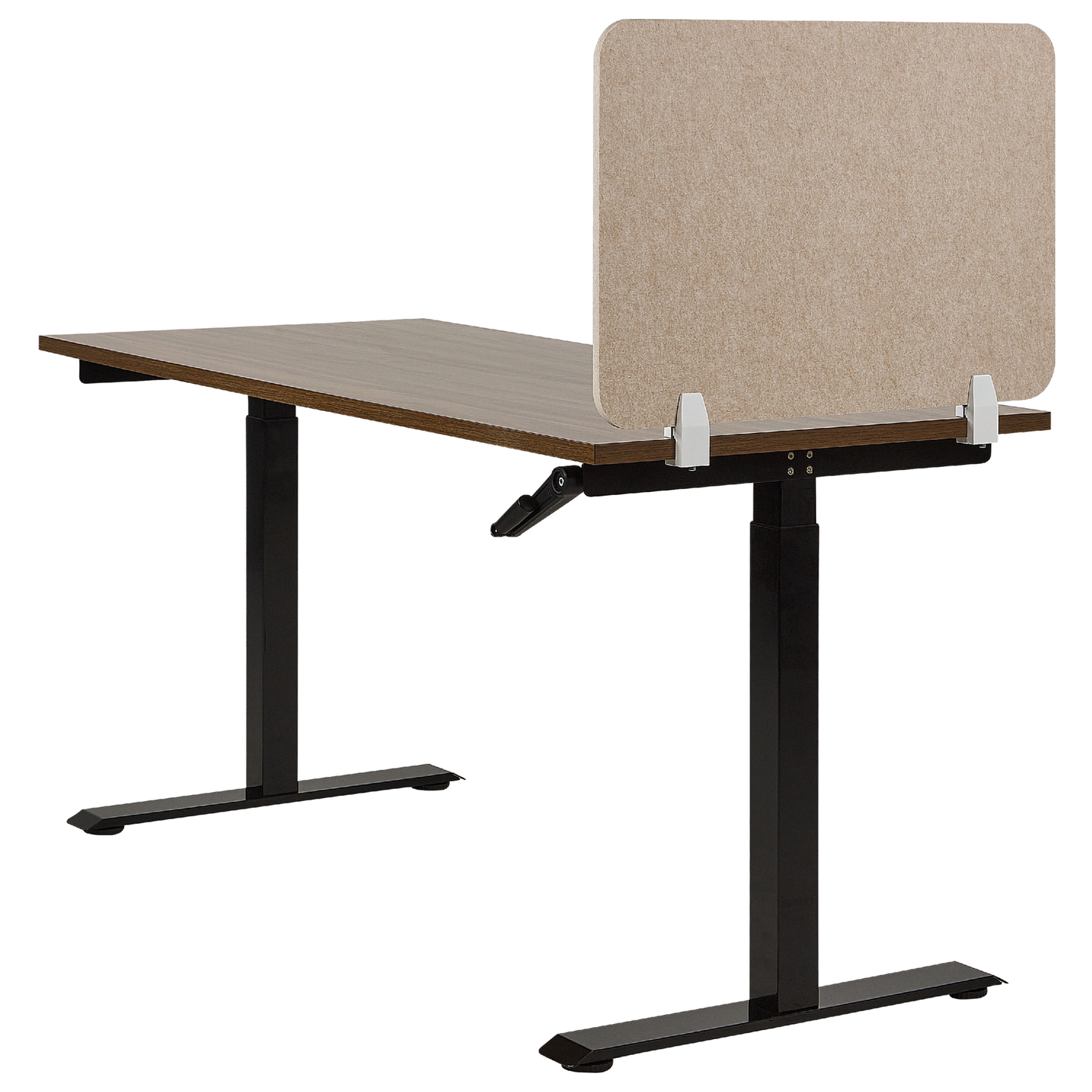 Schreibtischtrennwand beige 72 x 50 cm SPLIT