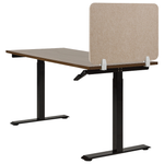 Schreibtischtrennwand beige 72 x 50 cm SPLIT