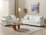 Sofa Set cremeweiss 5-Sitzer GINNERUP