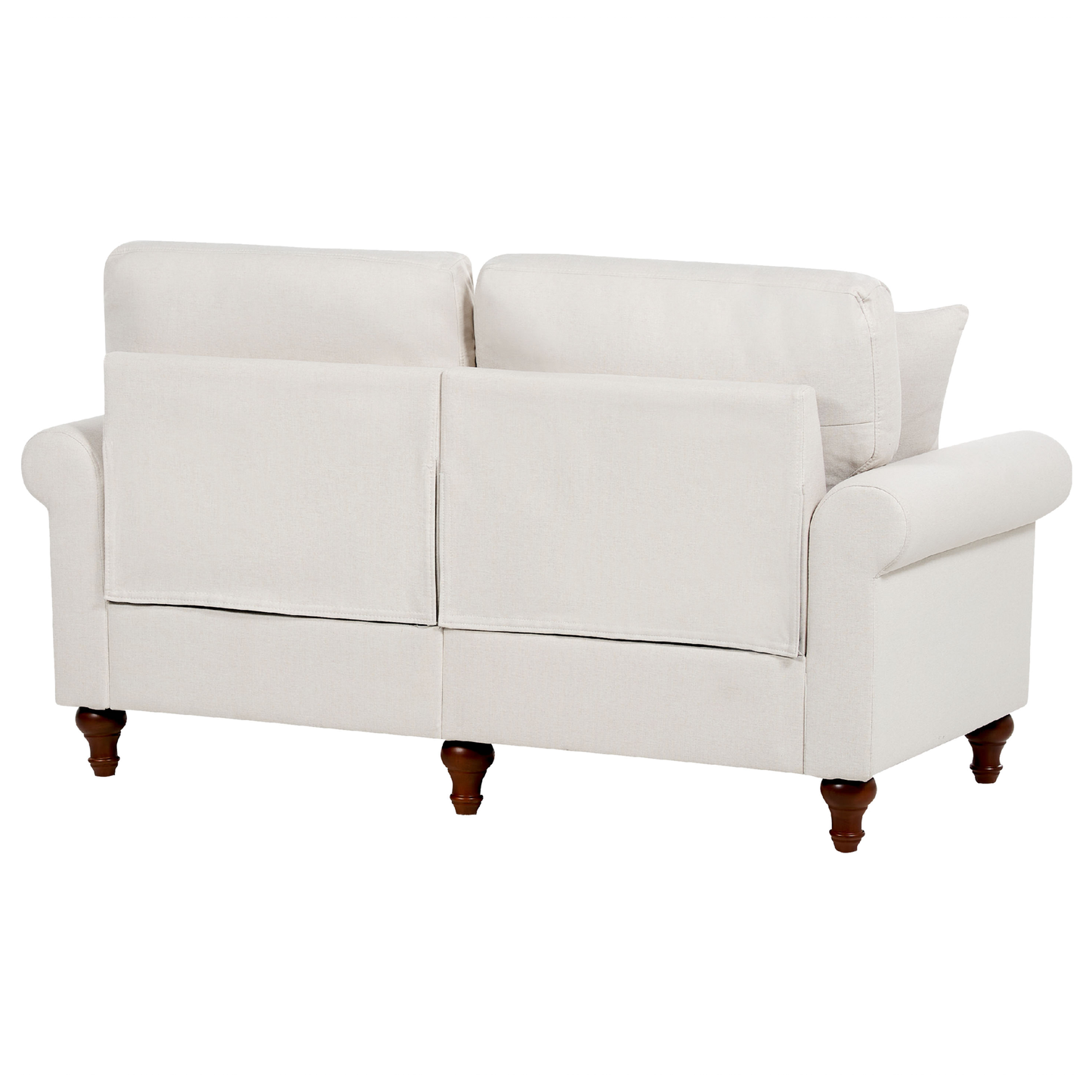 2-Sitzer Sofa hellbeige GINNERUP