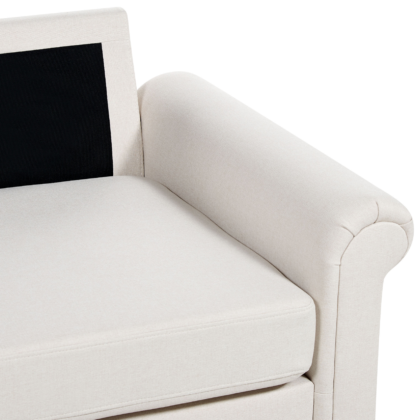 2-Sitzer Sofa hellbeige GINNERUP