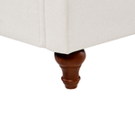 2-Sitzer Sofa hellbeige GINNERUP