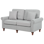 2-Sitzer Sofa hellgrau GINNERUP