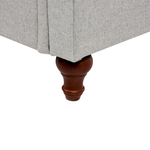 2-Sitzer Sofa hellgrau GINNERUP