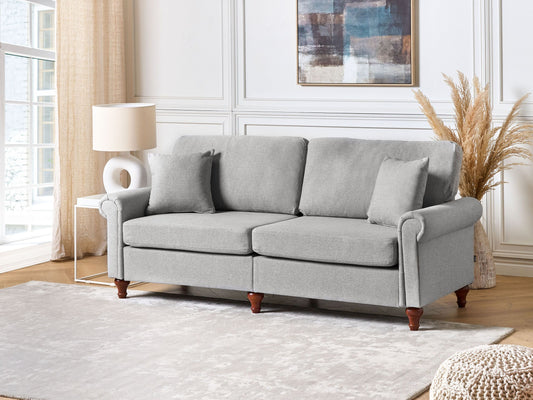 3-Sitzer Sofa hellgrau GINNERUP