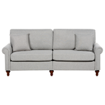 Sofa Set hellgrau 5-Sitzer GINNERUP