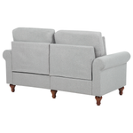 Sofa Set hellgrau 5-Sitzer GINNERUP