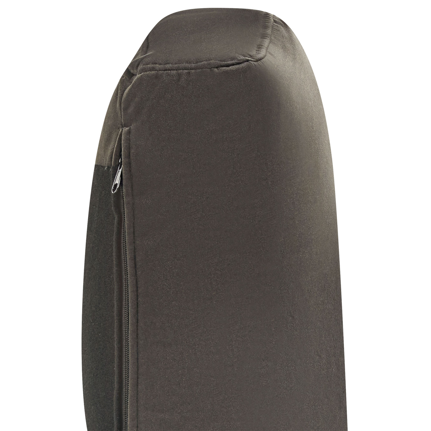 3-Sitzer Sofa Samtstoff graphitgrau MAUNU