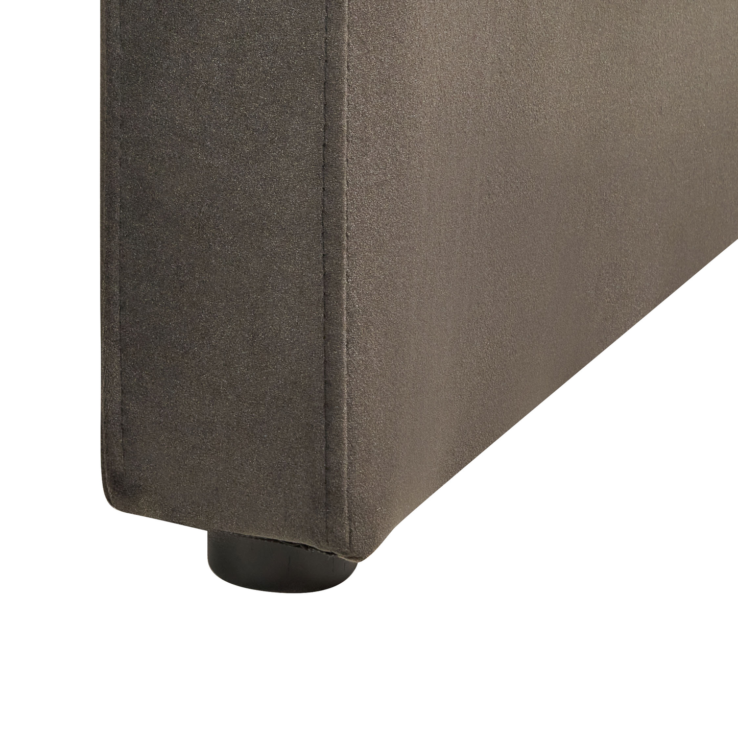 3-Sitzer Sofa Samtstoff graphitgrau MAUNU