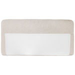 2-Sitzer Ecksofa hellbeige linksseitig BREDA