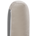 3-Sitzer Sofa Samtstoff taupe MAUNU