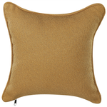 Chaiselongue Bouclé senfgelb rechtsseitig CHEVANNES
