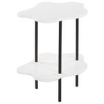 Beistelltisch schwarz / weiss Wolkenform CLOUD