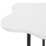 Beistelltisch schwarz / weiss Wolkenform CLOUD