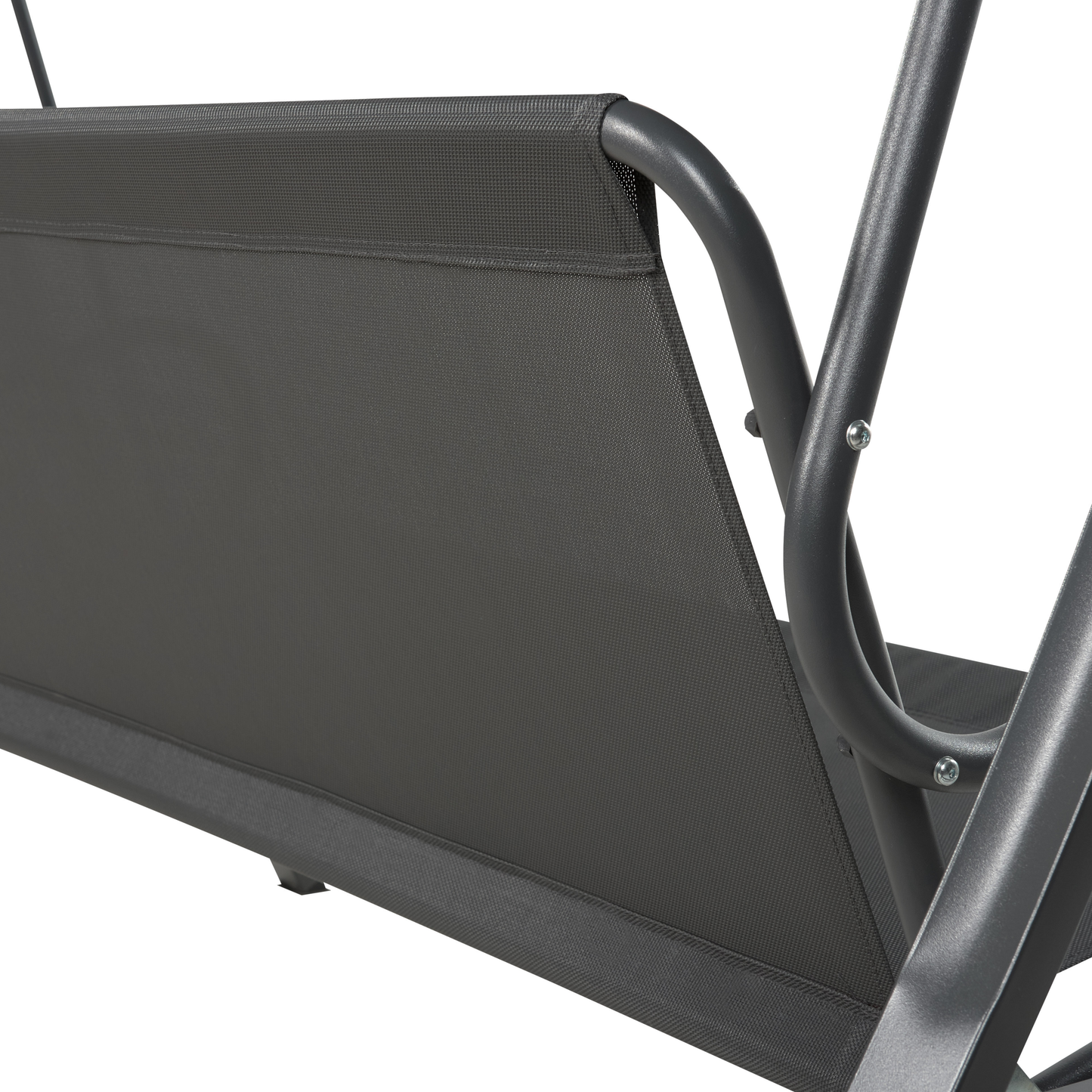 Hollywoodschaukel GARBO Metall Dunkelgrau