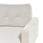 3-Sitzer Ecksofa hellbeige rechtsseitig mit Schlaffunktion Stauraum SIRO