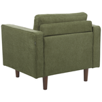 Sessel NURMO Stoff Dunkelgrün