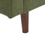 Sessel NURMO Stoff Dunkelgrün