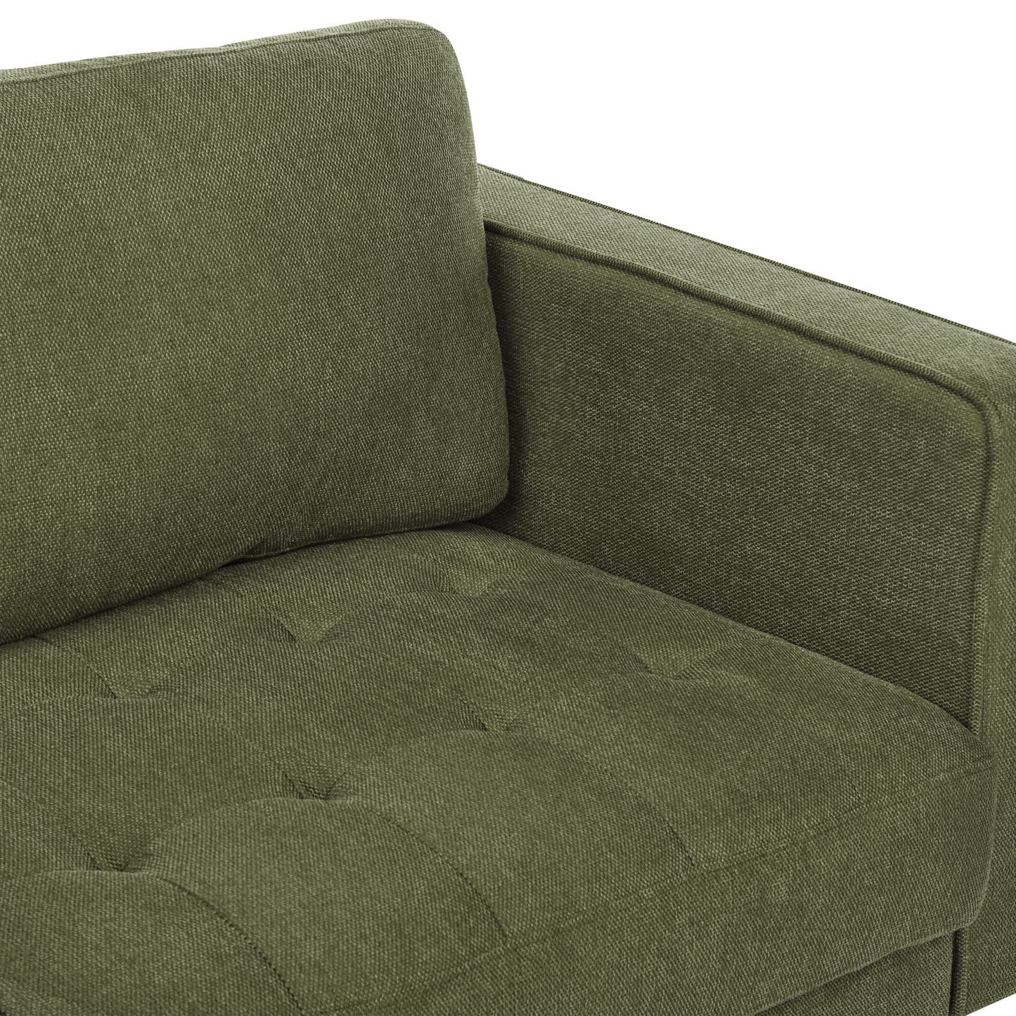 3-Sitzer Sofa dunkelgrün NURMO